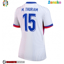 Ženske Nogometnih dresov Francija Marcus Thuram #15 Gostujoči EP 2024 Kratki rokavi